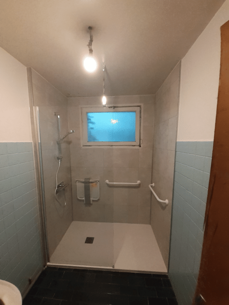 Douche sécurisée