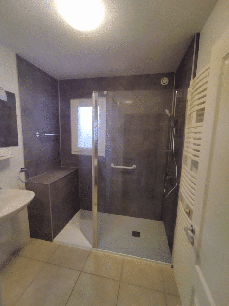 Douche sécurisée