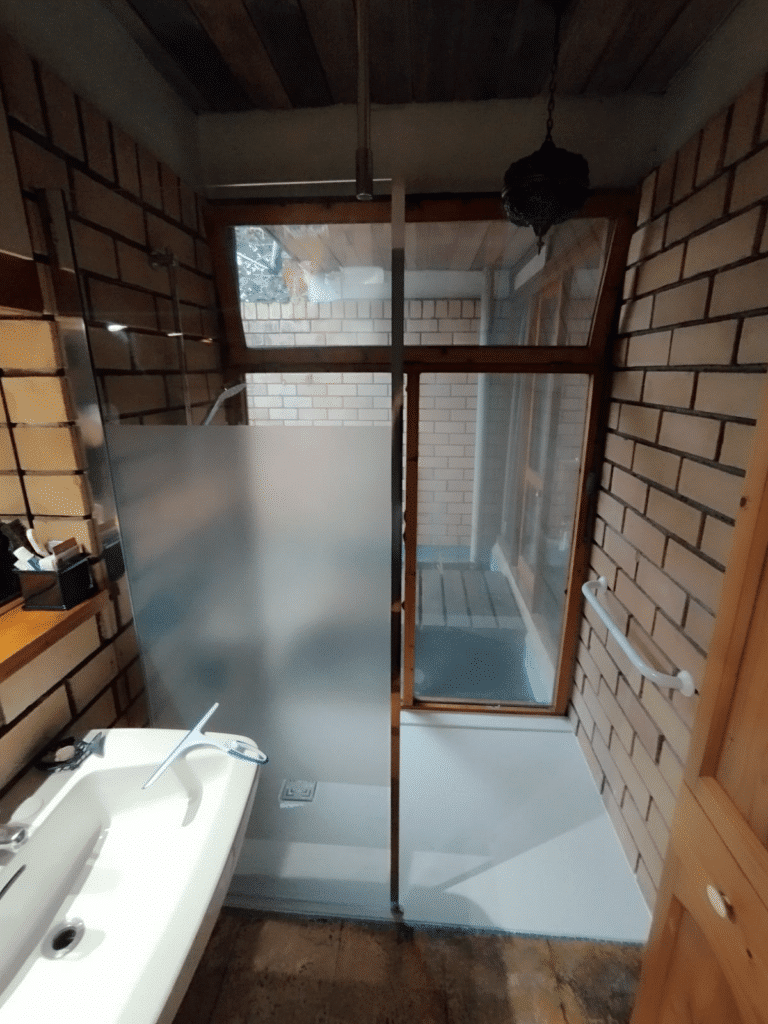 Douche sécurisée