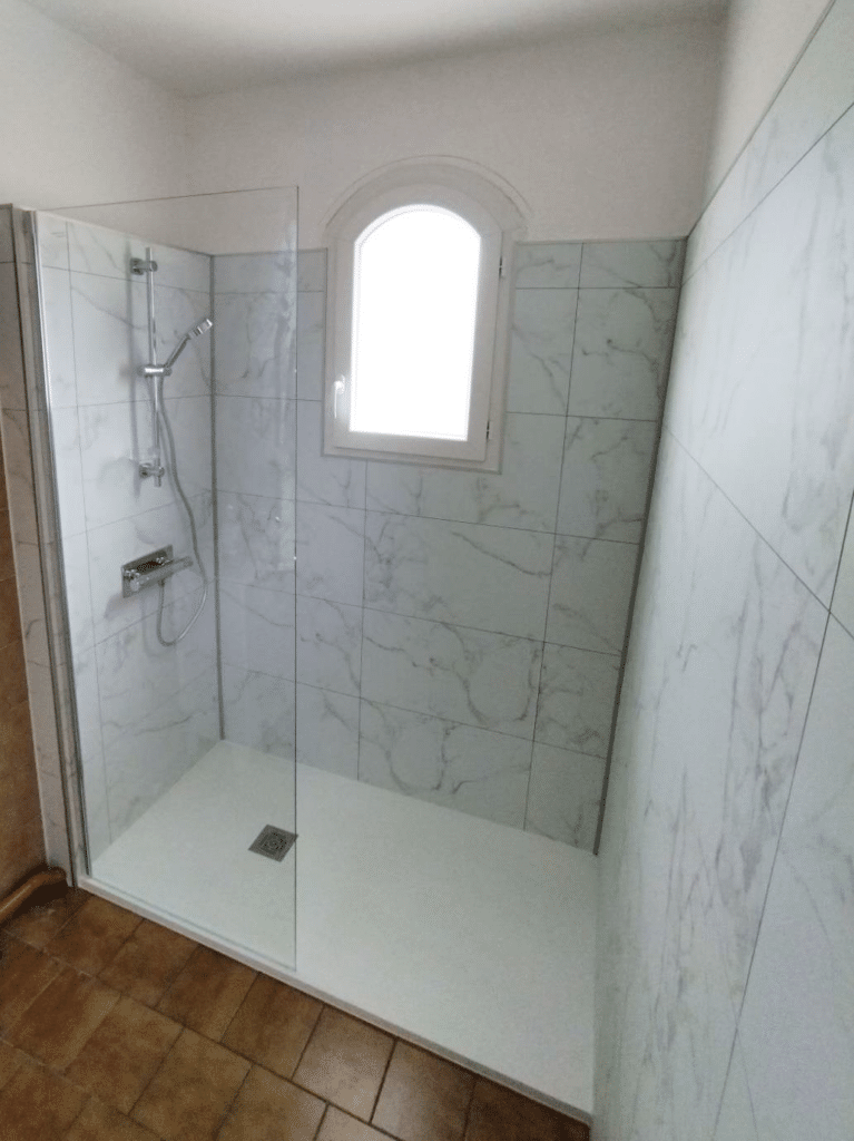 Douche sécurisée
