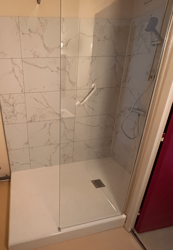 Douche sécurisée