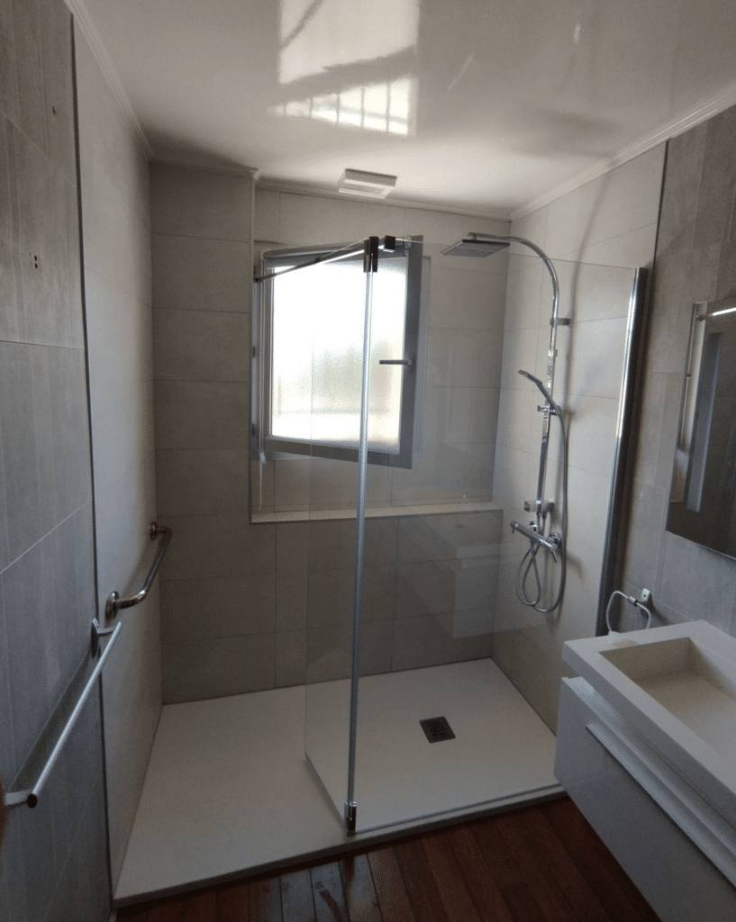 Douche sécurisée