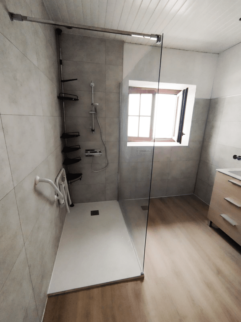 Douche sécurisée